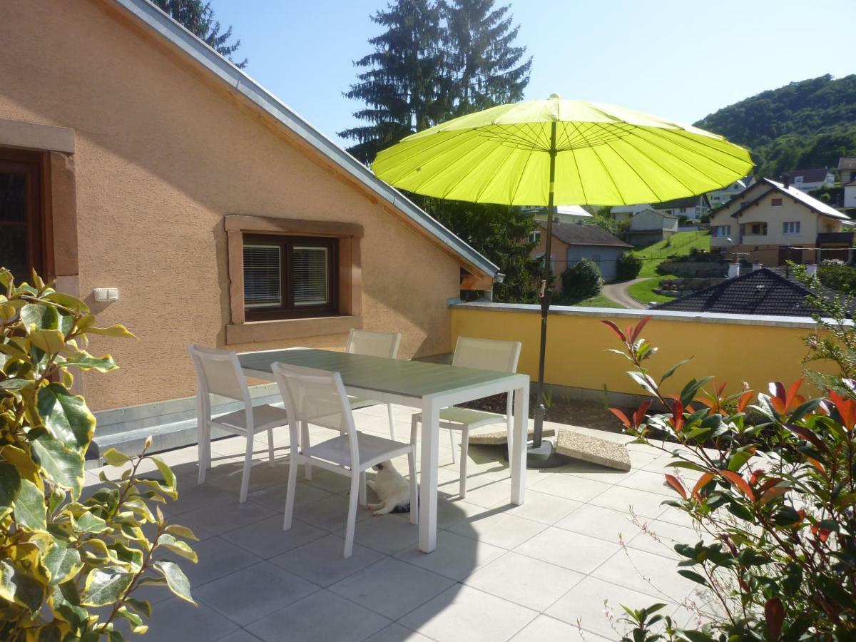 La Tete Au Soleil Apartman Soultzmatt Kültér fotó